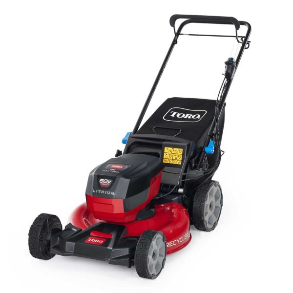 Toro 60V Max* 21 in. (53 cm) Recycler® Self-Propel w/SmartStow® Lawn Mower with 6.0Ah Battery (21327)