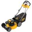 DEWALT 2X 20V MAX* XR® Brushless Cordless 21-1/2 in Rear Wheel Drive Self-Propelled Mower Kit