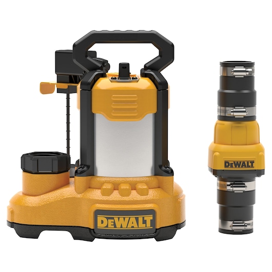 DEWALT 1-3HP SUMP PUMP-STAINLESS STEEL CAST IRON ALUMINUM-SUBMERSIBLE-AUTOMATIC-VERTICAL SWITCH