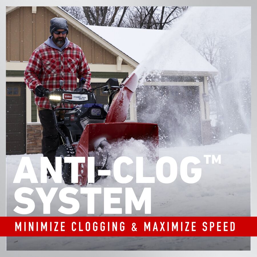 Toro 60V MAX* 26 in. (66 cm) Power Max® e26 Two-Stage Snow Blower - (2) 7.5Ah Batteries Included (39926)