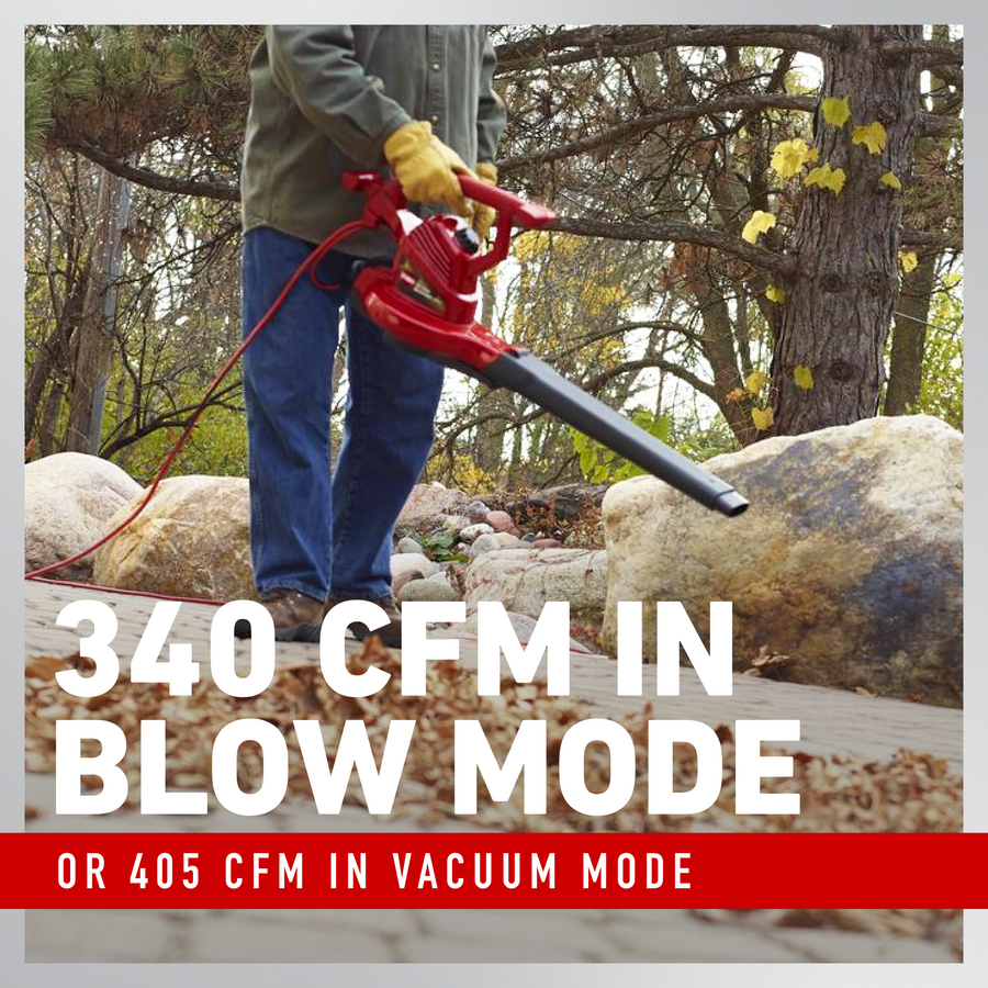 Toro 340 CFM UltraPlus Corded Electric Leaf Blower/Vac (51621)