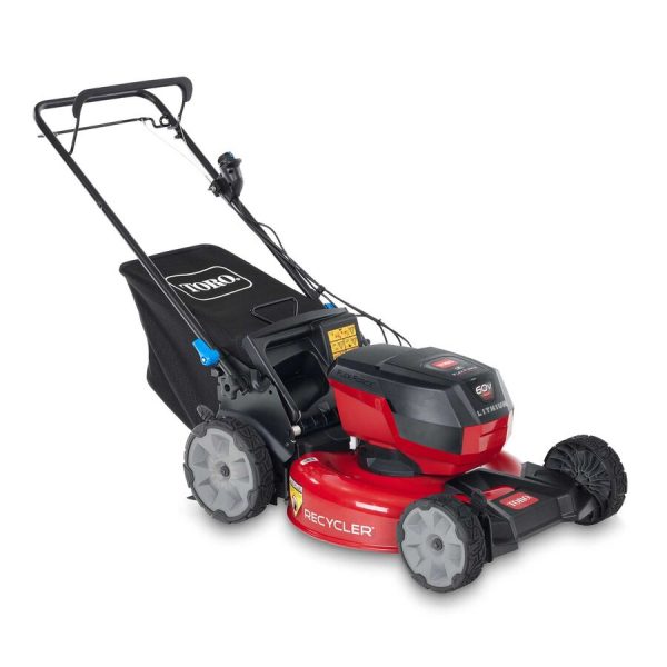 Toro 60V Max* 21" (53 cm) Recycler® Self-Propel w/SmartStow® Lawn Mower- Tool Only (21326T)