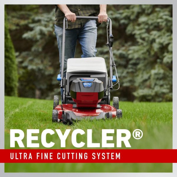 Toro 21" (53cm) 60V MAX* Electric Battery SMARTSTOW® Self-Propel High Wheel Mower (21356)