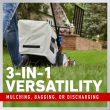 Toro 21" (53cm) 60V MAX* Electric Battery SMARTSTOW® Self-Propel High Wheel Mower (21356)