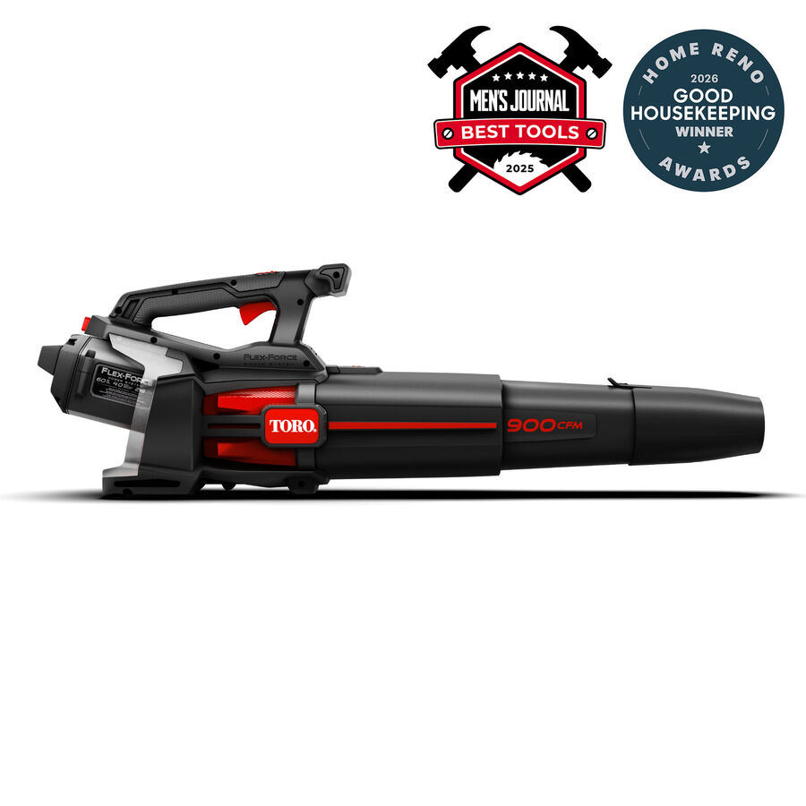 Toro 60V MAX* 900 CFM Brushless Leaf Blower - 4.0Ah Battery Included (51827)