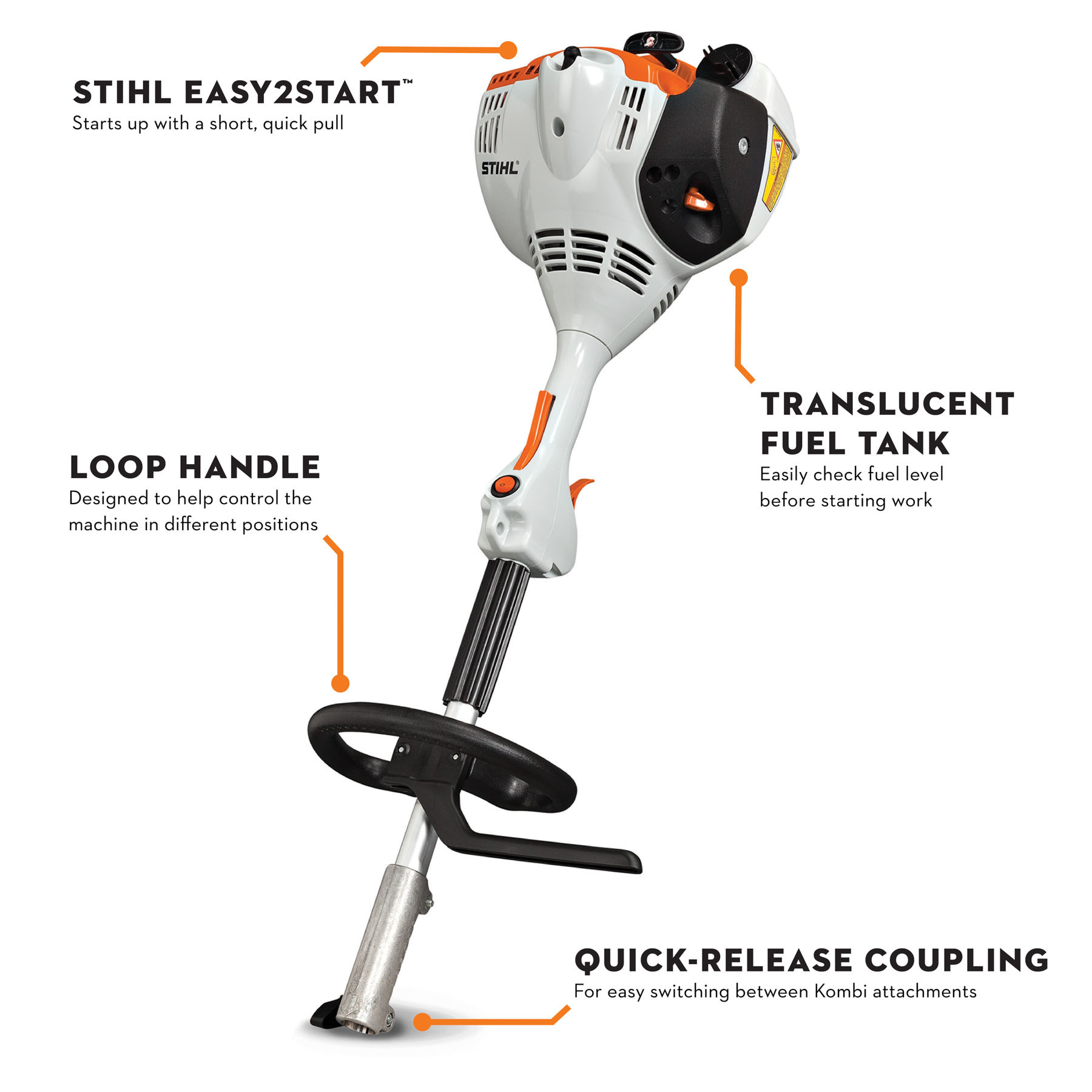 STIHL KM 56 RC-E Gasoline KombiSystem