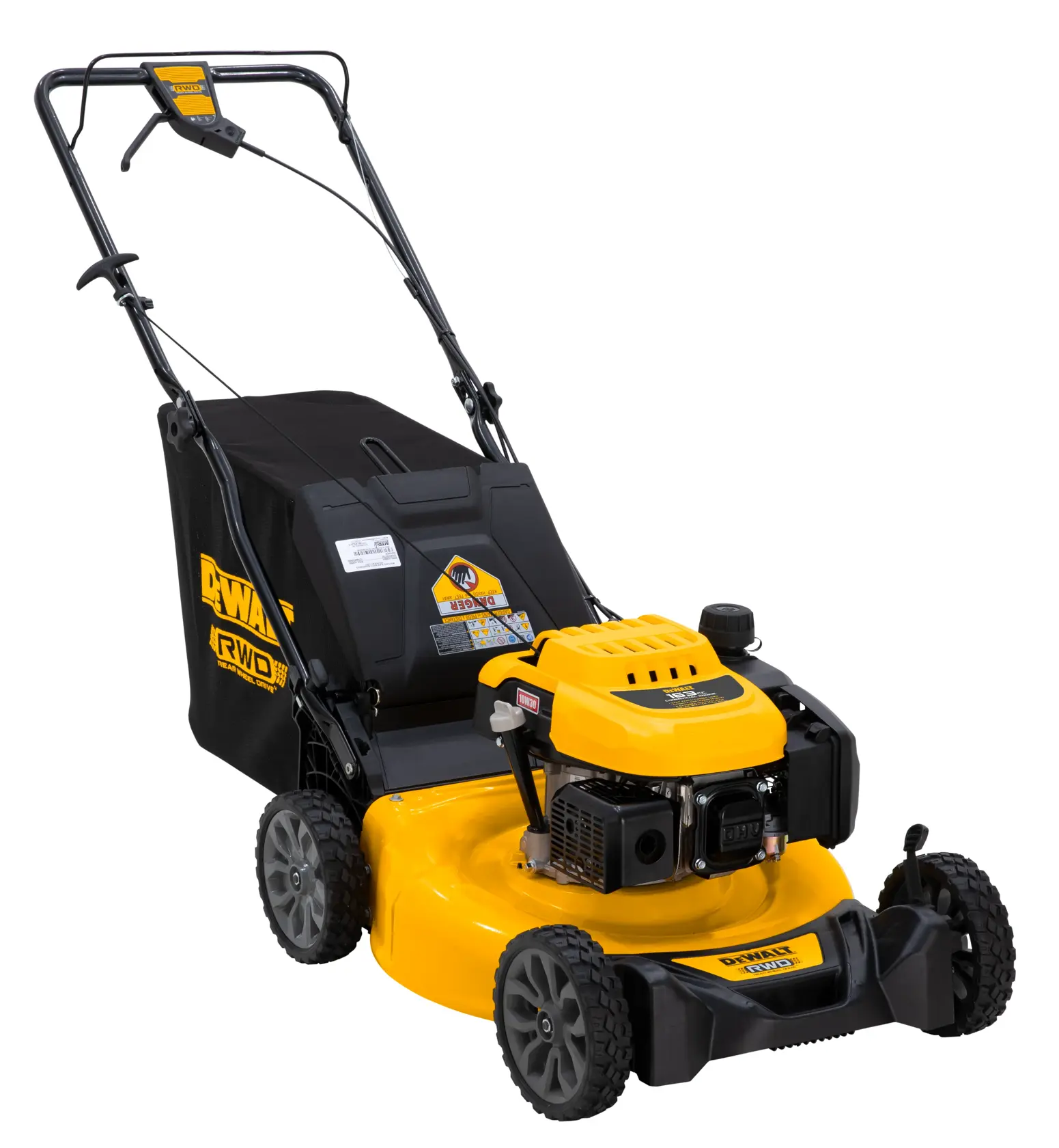 DEWALT® 21-in. 163cc RWD Self-Propelled 2-in-1 Lawn Mower