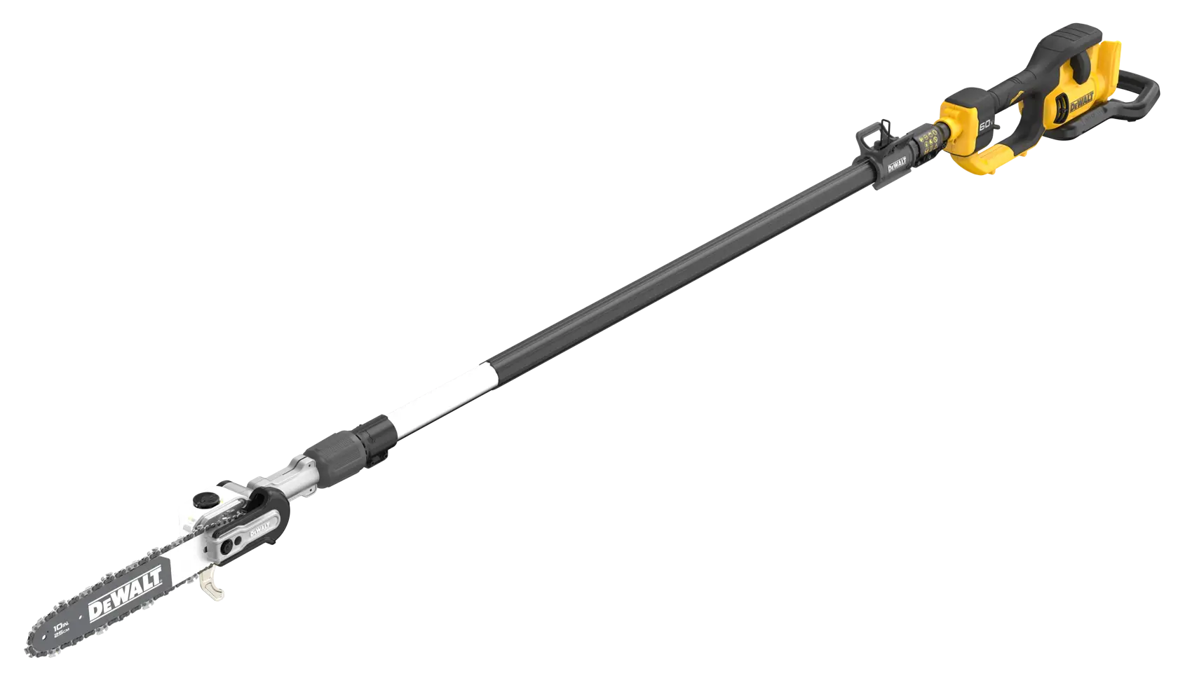 DEWALT® 60V MAX* 10-in. 140-in. Telescoping Pole Saw (Tool Only)