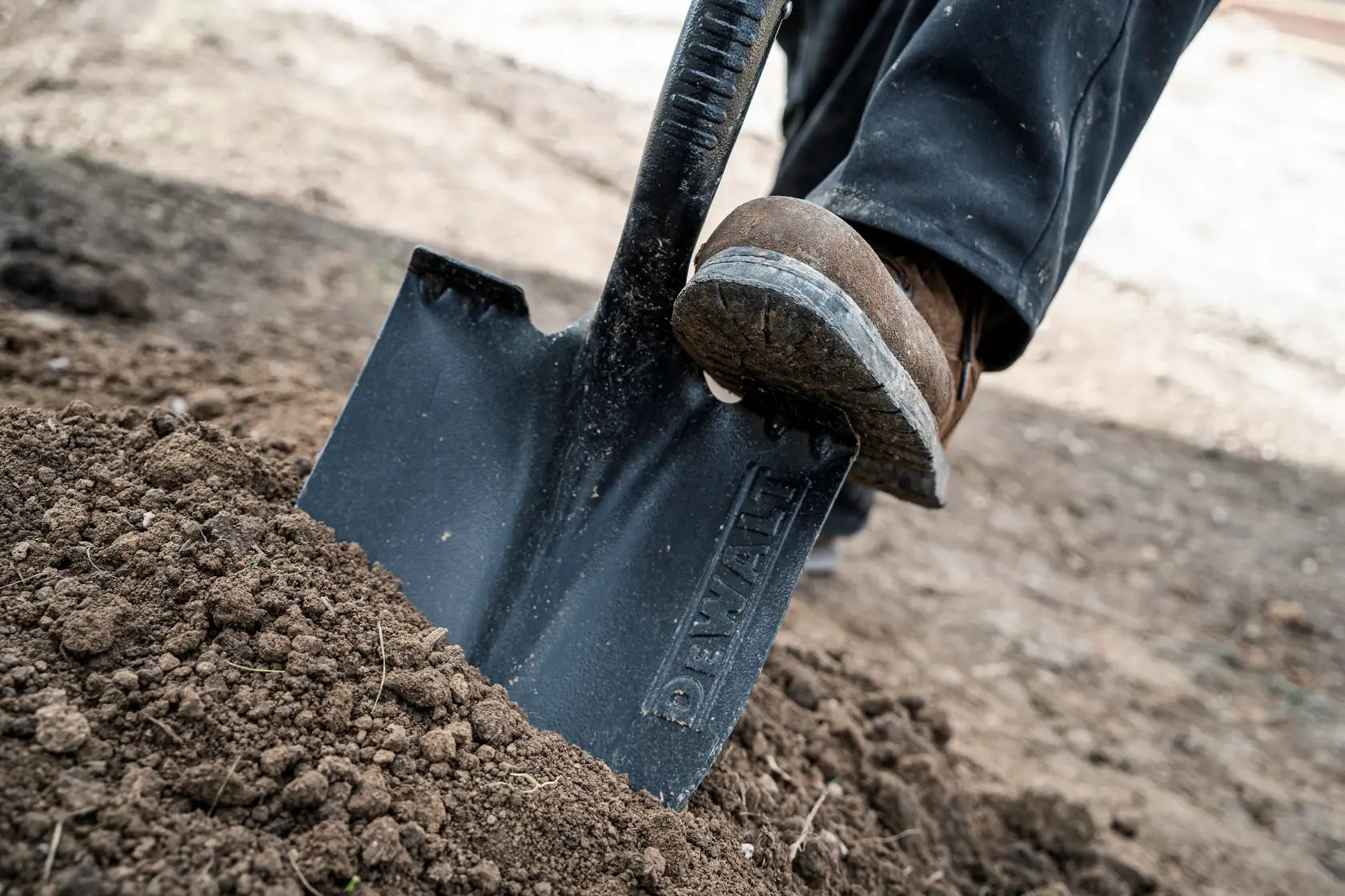 DEWALT® 49-in. Wood Handle Digging Shovel