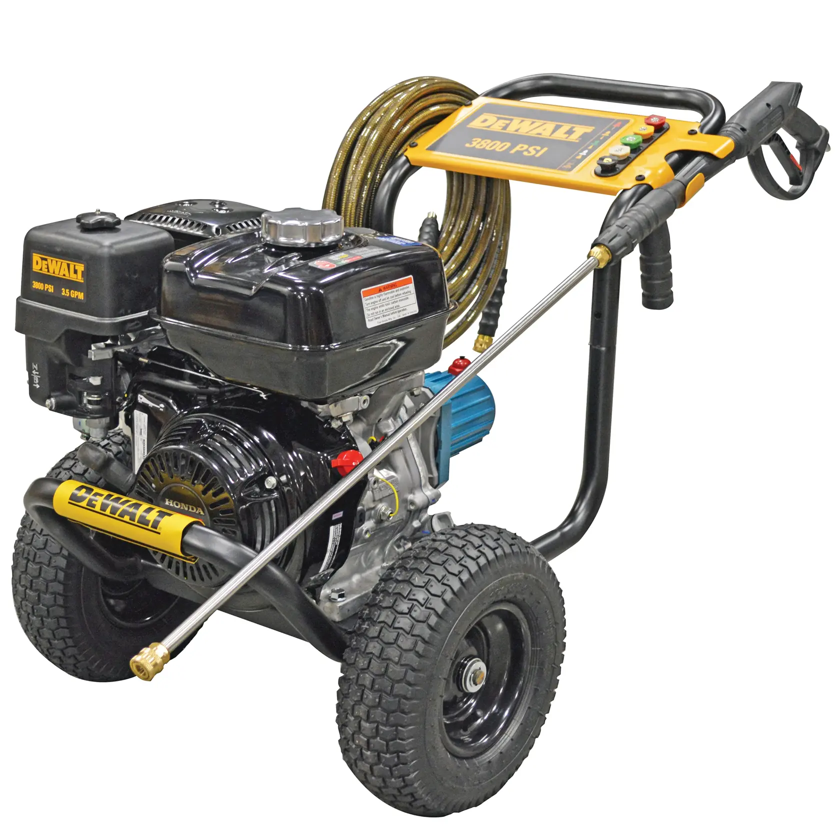 DEWALT® 3800 PSI 3.5 GPM Gas Pressure Washer with Honda® Engine and CAT Triplex Plunger Pump