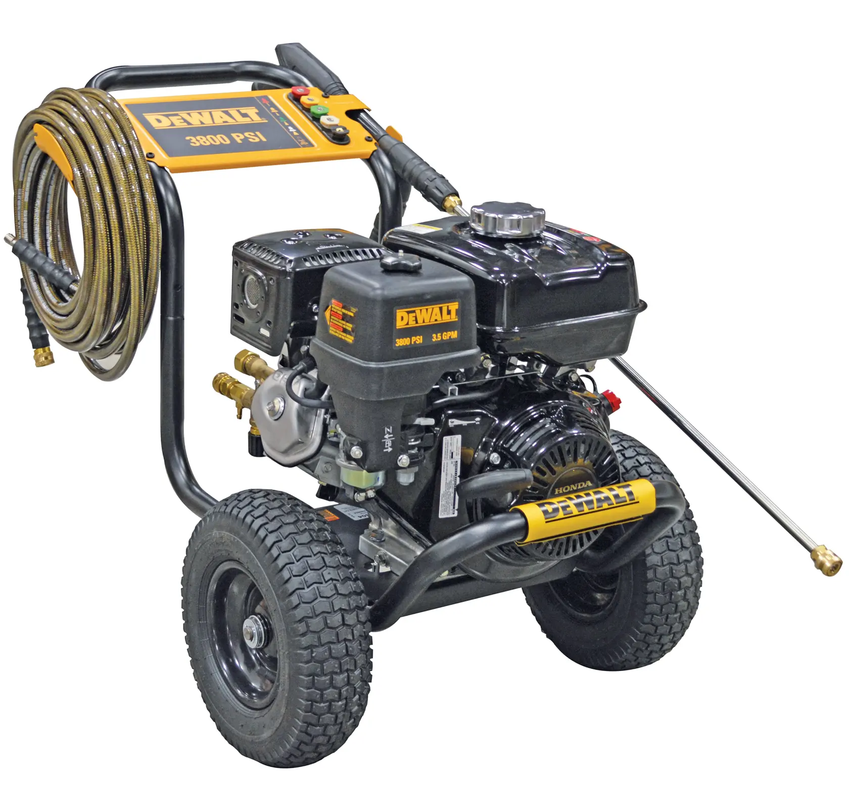 DEWALT® 3800 PSI 3.5 GPM Gas Pressure Washer with Honda® Engine and CAT Triplex Plunger Pump