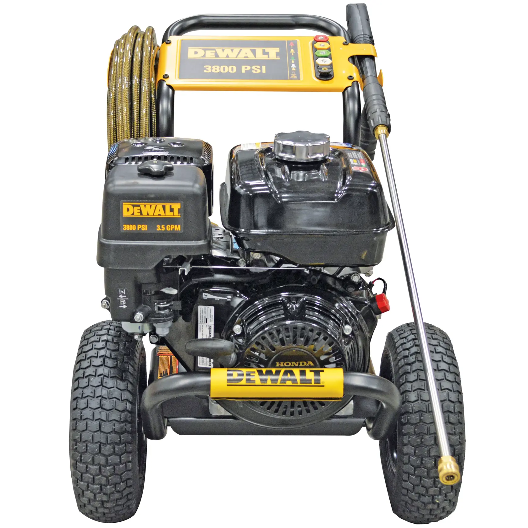 DEWALT® 3800 PSI 3.5 GPM Gas Pressure Washer with Honda® Engine and CAT Triplex Plunger Pump