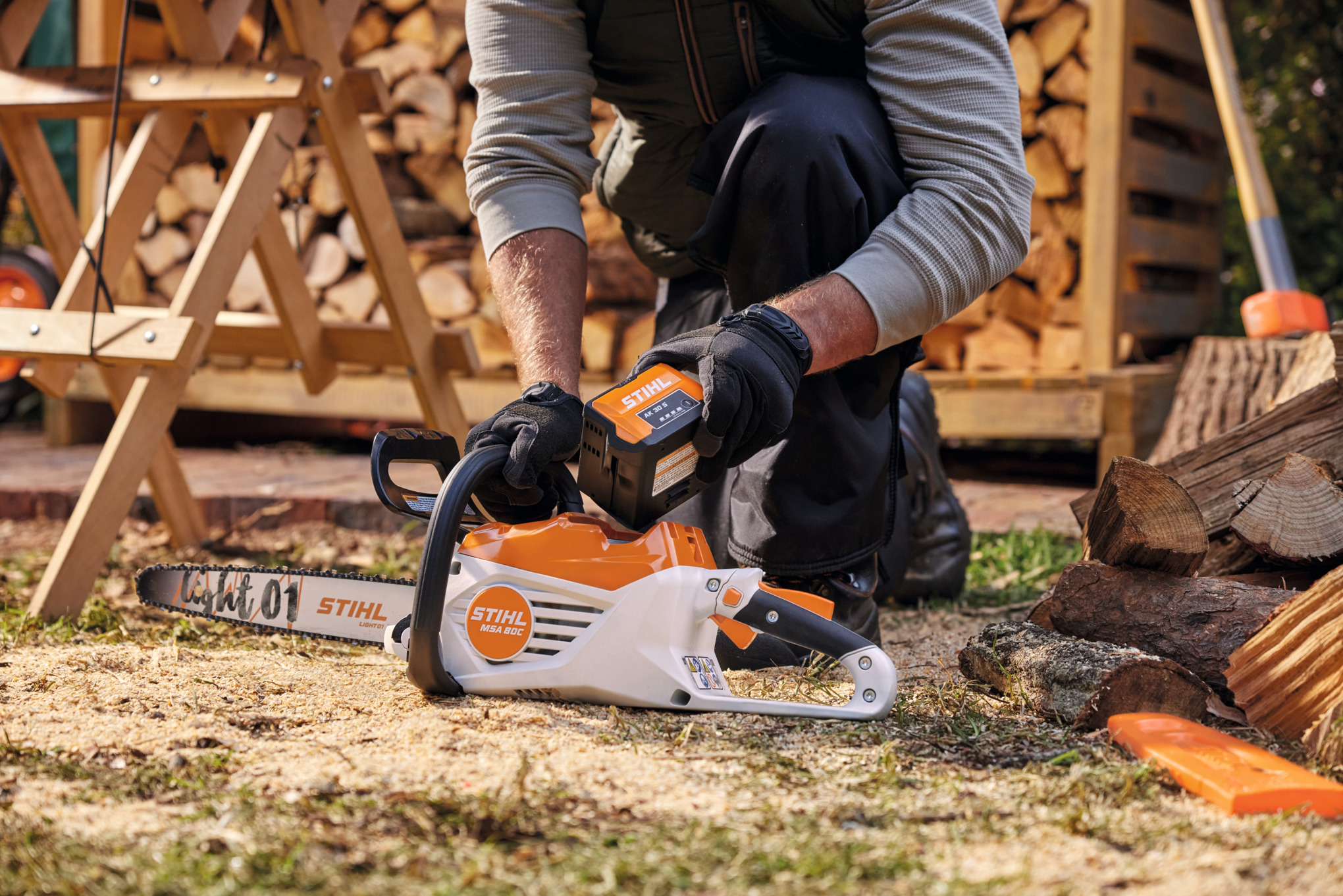 STIHL MSA 80 Battery Powered Chainsaw